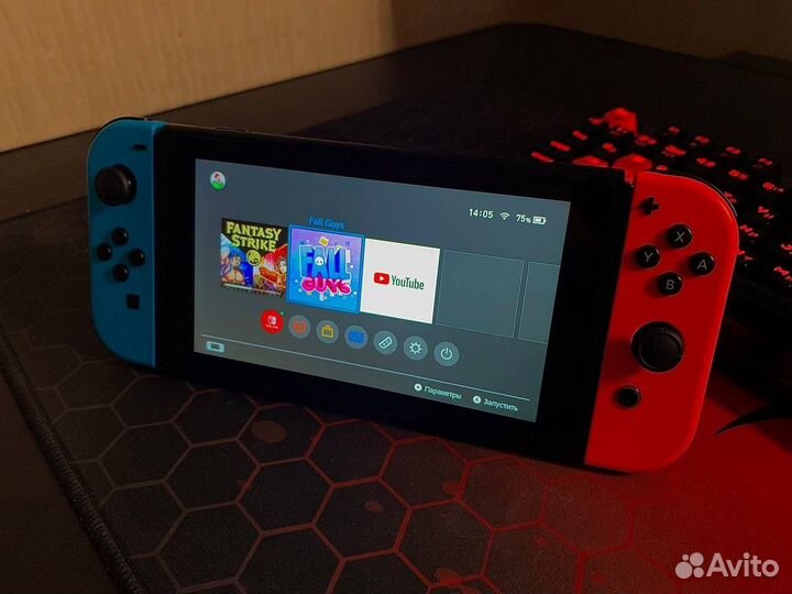 Прошитая приставка Nintendo Switch rev.2