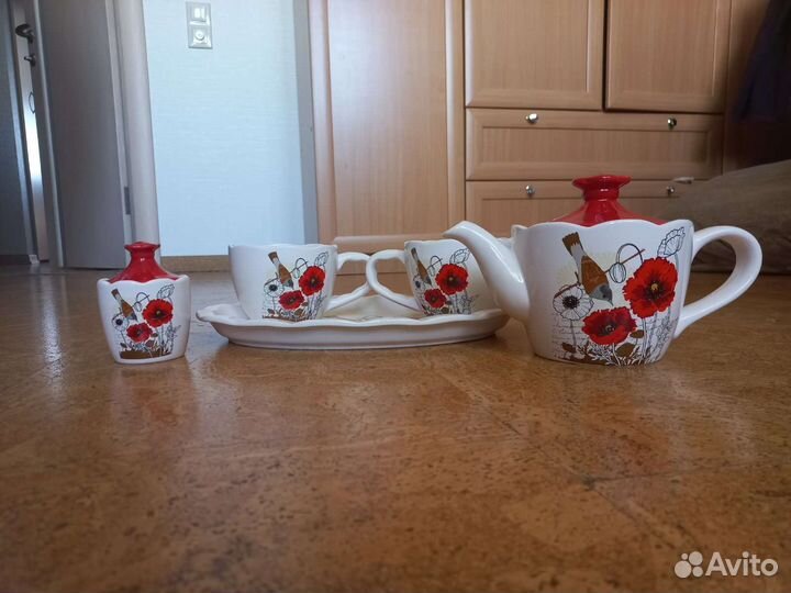 Сервиз чайный доломитовая керамика