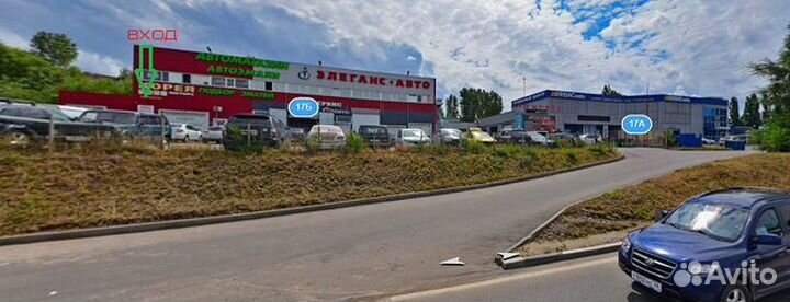 Багажник на крышу Kia Ceed атлант на рейлинги