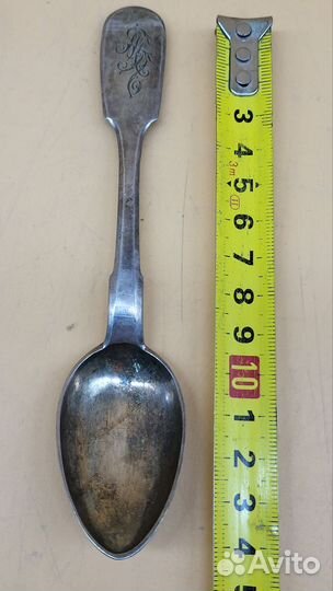 Ложка чайная серебро 84