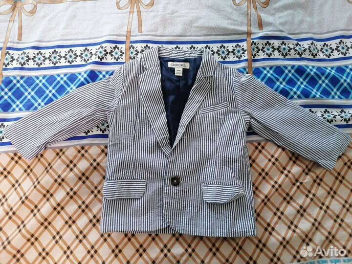 Пиджак для мальчика 18мес