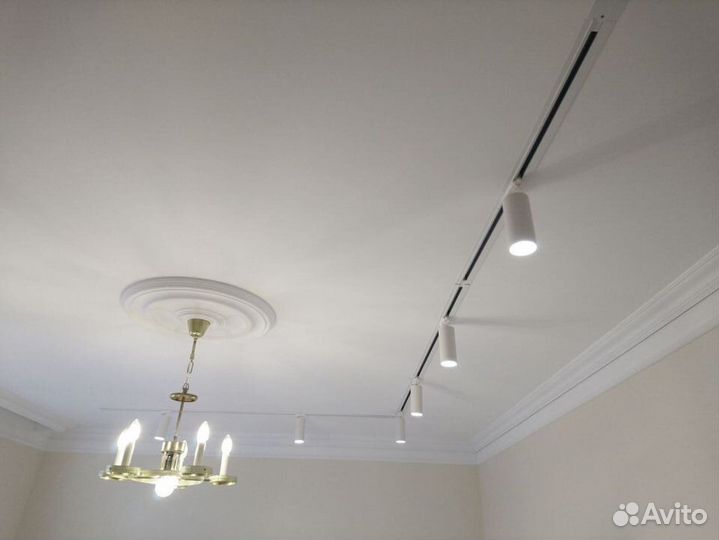 Монтаж светильников, освещения