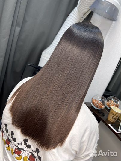 Кератиновое выпрямление волос/ботокс волос