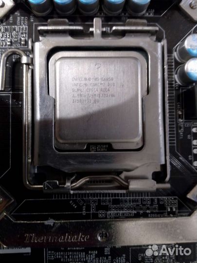 Intel core 2 duo + мать