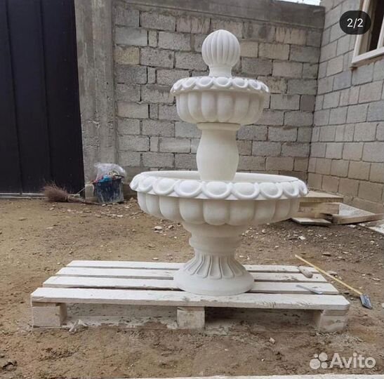 Фонтаны ванны из камня