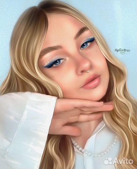 Арт портрет, дизайн