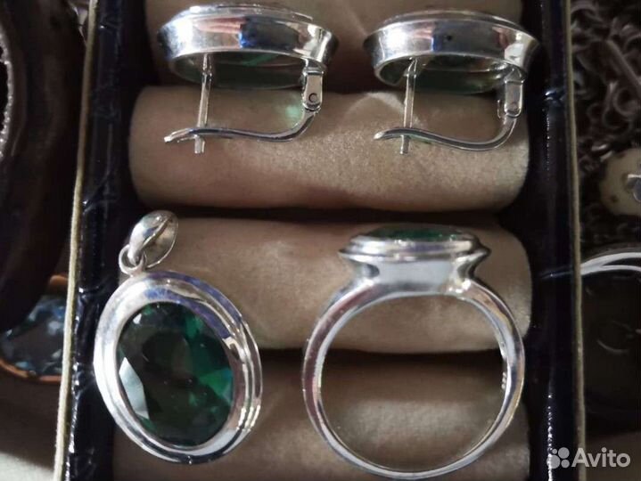 Серебряный набор