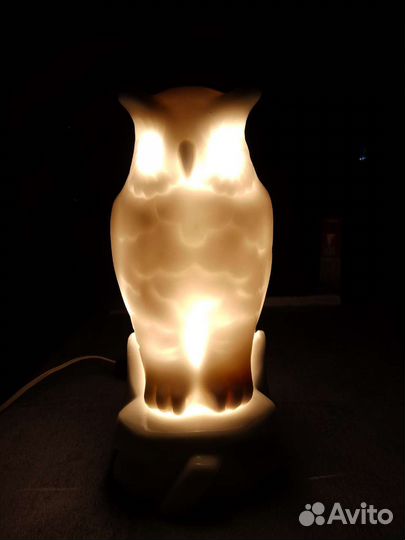 Светильник ночник СССР Сова