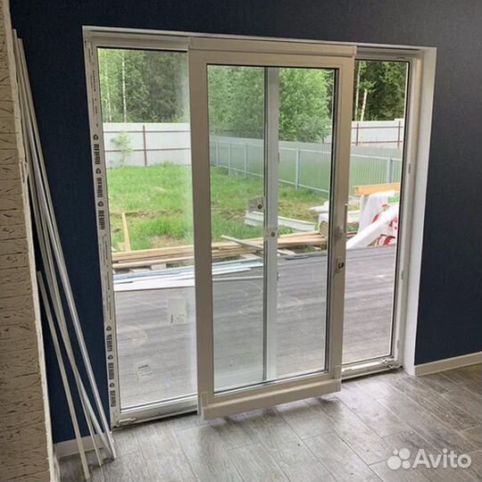 Рехау пластиковые двери с длительной гарантией, монтаж