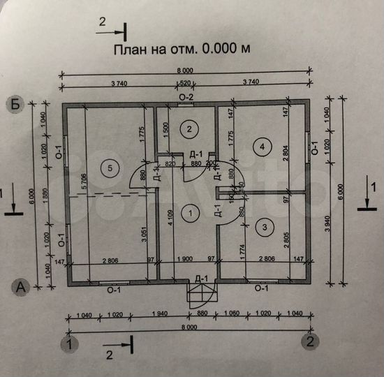 Дом 48 м² на участке 8 сот.