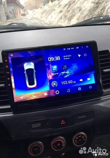 Магнитола Mitsubishi Lancer X 10 Android Qled SIM