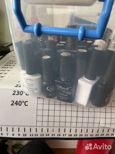 Набор гель лаков бу