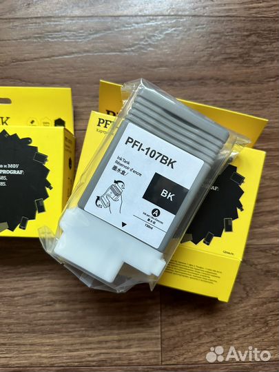 Картридж T2 IC-cpfi-107BK (PFI-107BK)