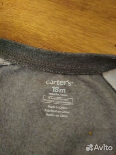 Флисовый комбинезон carters 86