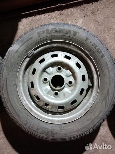 R13 Amtel Planet 155/70, PCD 4x114.3 DIA 56.62