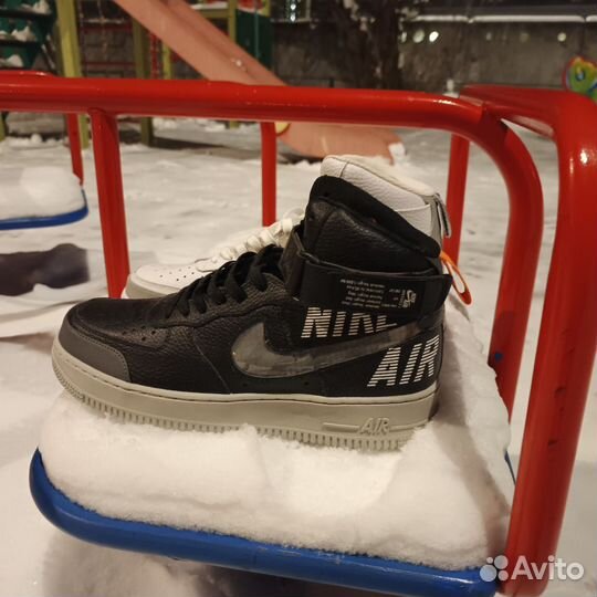 Nike Air Force 1 High Under Construct Black/White