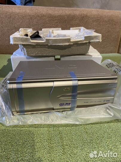Cd чейнджер jvc ch-x460 новый