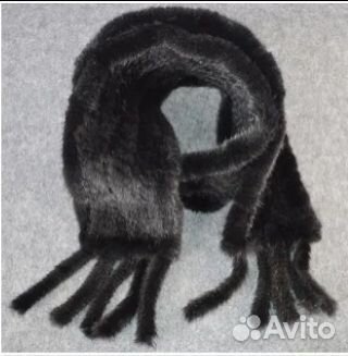 Женский шарф меховой