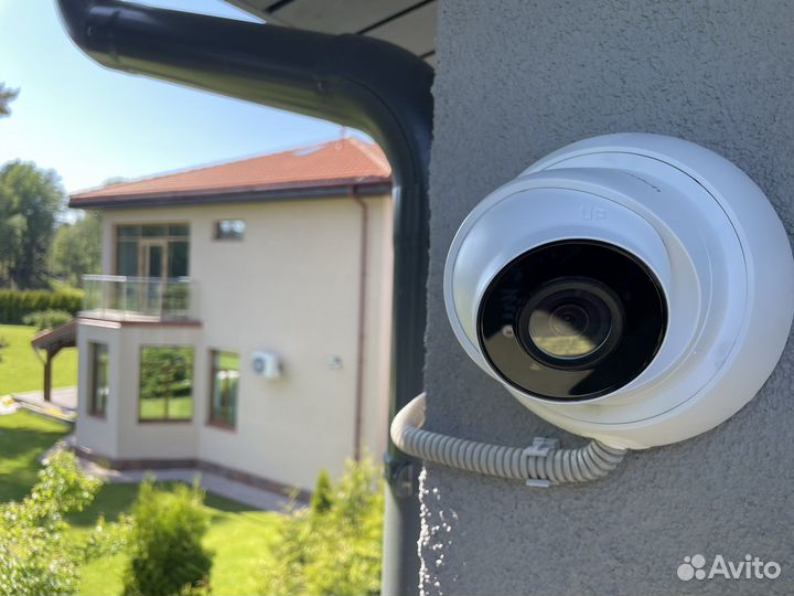 Видеонаблюдение с установкой
