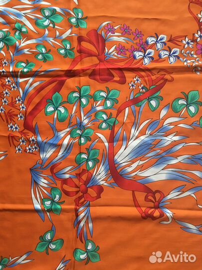 Шелковый платок hermes