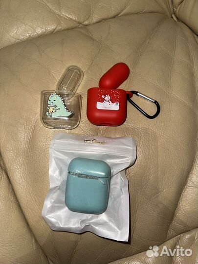 Чехлы для airpods 1/2