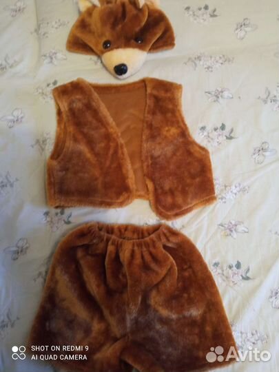 Новогодний костюм медведя (прокат)