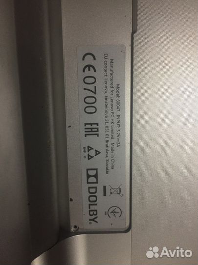 Планшет Леново