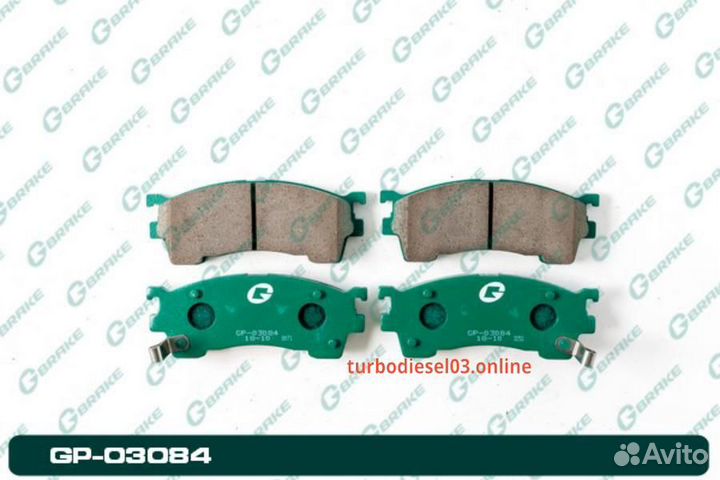 Колодки G-brake GP-03084 GP03084 G-brake