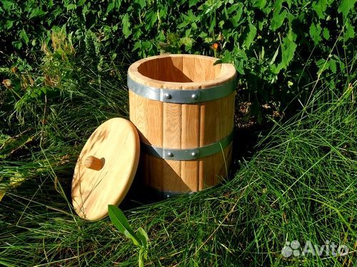 Кадка дубовая