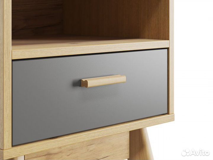 Тумба прикроватная Нордик-1 Wood Grey