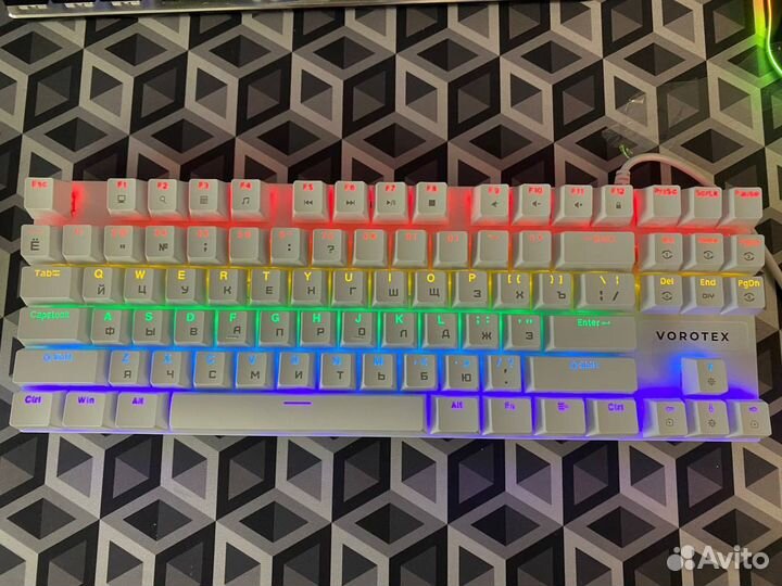 Клавиатура игровая vorotex K87S Blue Switch