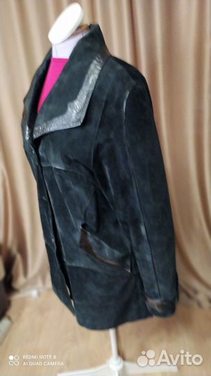 Куртка замшевая натуральная женская 52-54