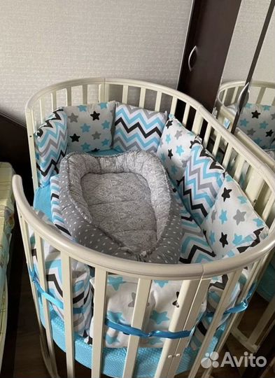 Бортики в кроватку