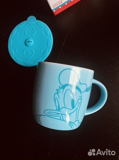 Новая кружка Disney с силиконовой крышкой