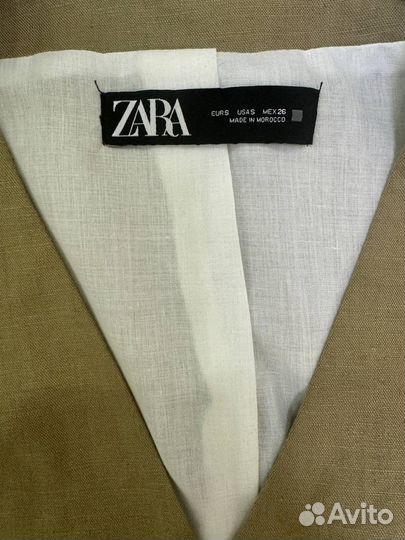 Льняная жилетка Zara