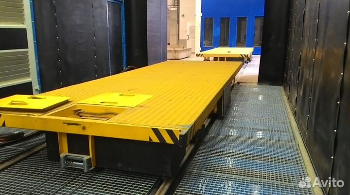 Передаточная тележка на рельсовом ходу