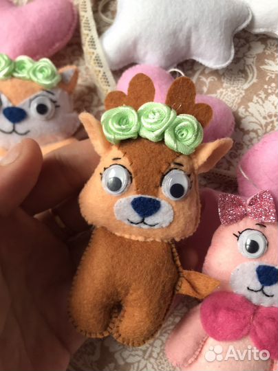 Мобиль в кроватку новый