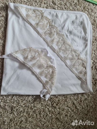 Пеленка для крещения Новая