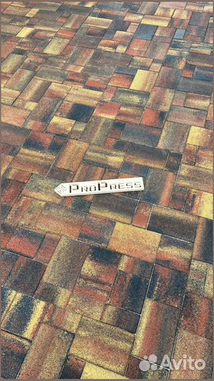 Брусчатка минимальный объем 120 м2