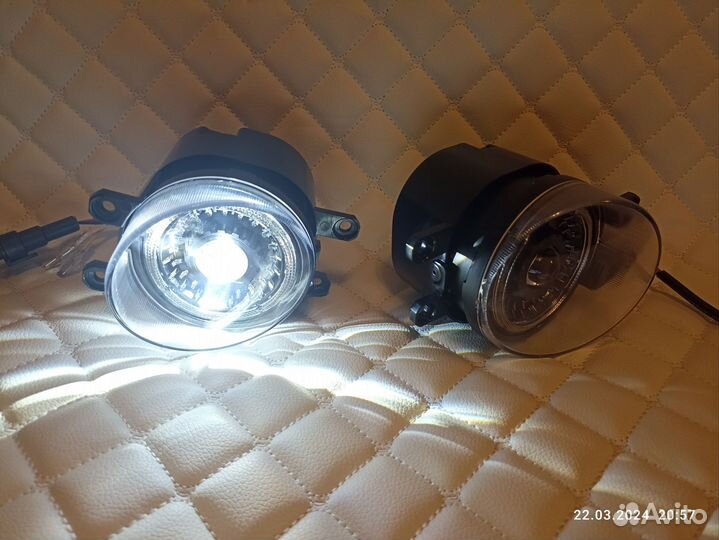 Противотуманные фары тойота/лексус 3в1 линзы