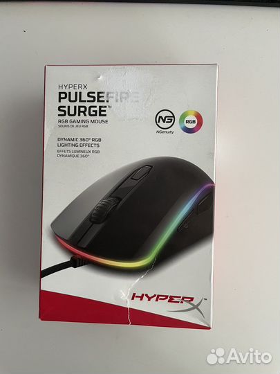Мышка Hyperx pulsefire surge