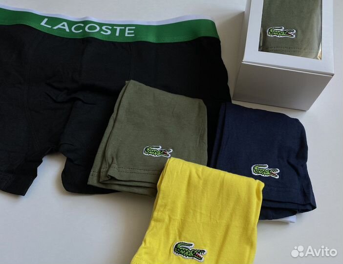 Трусы мужские боксеры TH/CK/Lacoste
