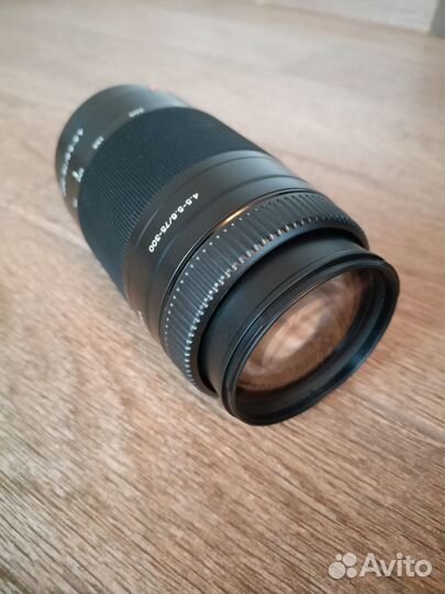 Объектив sony a 75/300