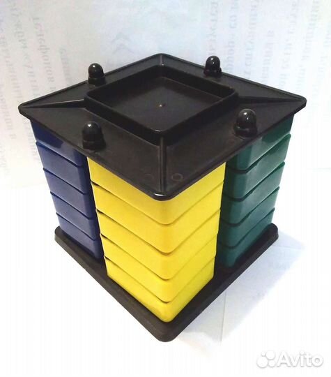 Шкатулка Органайзер для мелочей СССР 14*14выс14