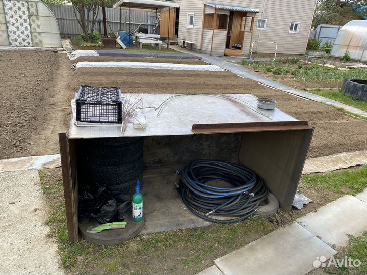 Большой бак из нержавейки