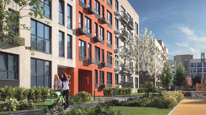 2-к. квартира, 57,7 м², 5/5 эт.