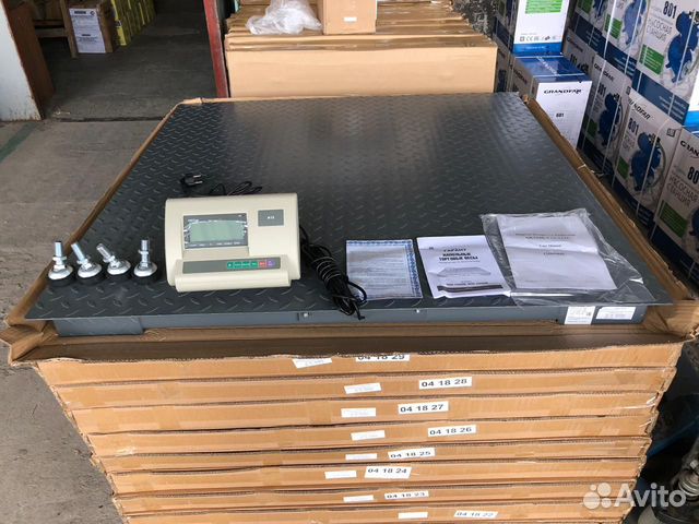 Весы платформенные 1х1м, 1,2х1,2м, 1,5х1,5м