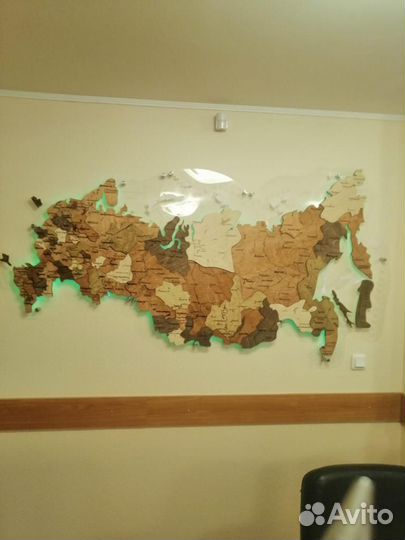 Карты настенные