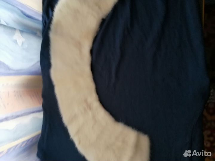 Меховой воротник норка