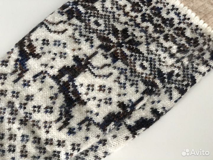 Шерстяные носки гольфы